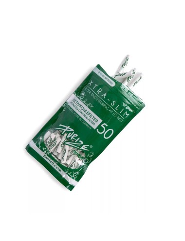Purize Aktivkohlefilter Xtra Slim 6mm - weiß (50 Stck.)