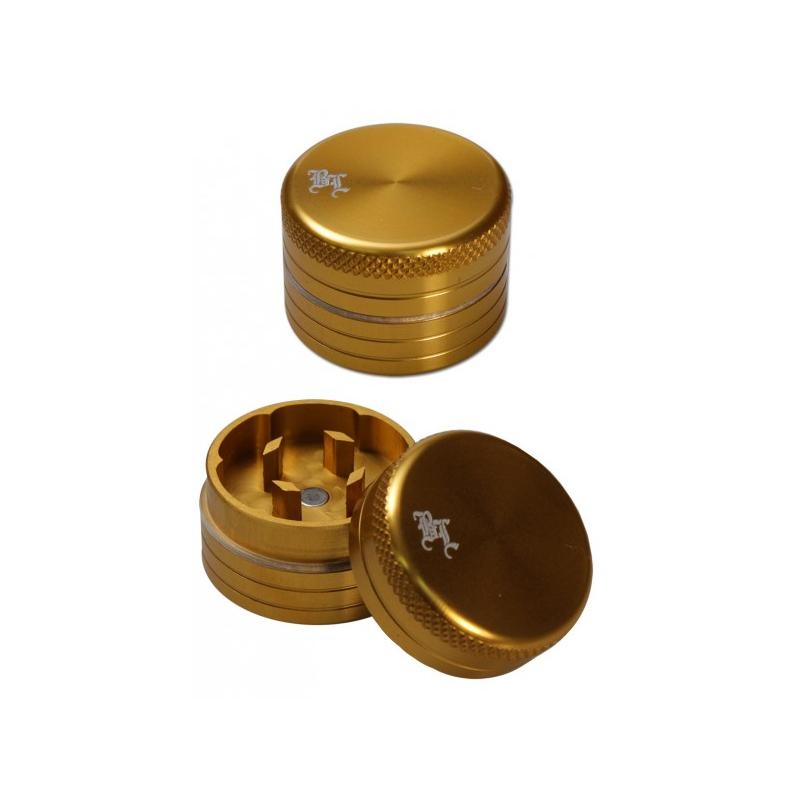 Alu Grinder BL Mini 2-Teilig 29mm Gold KC Import