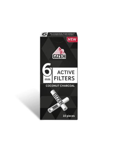 GIZEH Active Filter 6mm 10er (20 x 10 Stk.)