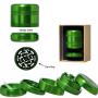 Alu Grinder Grace Glass 5-pièces 55mm Green