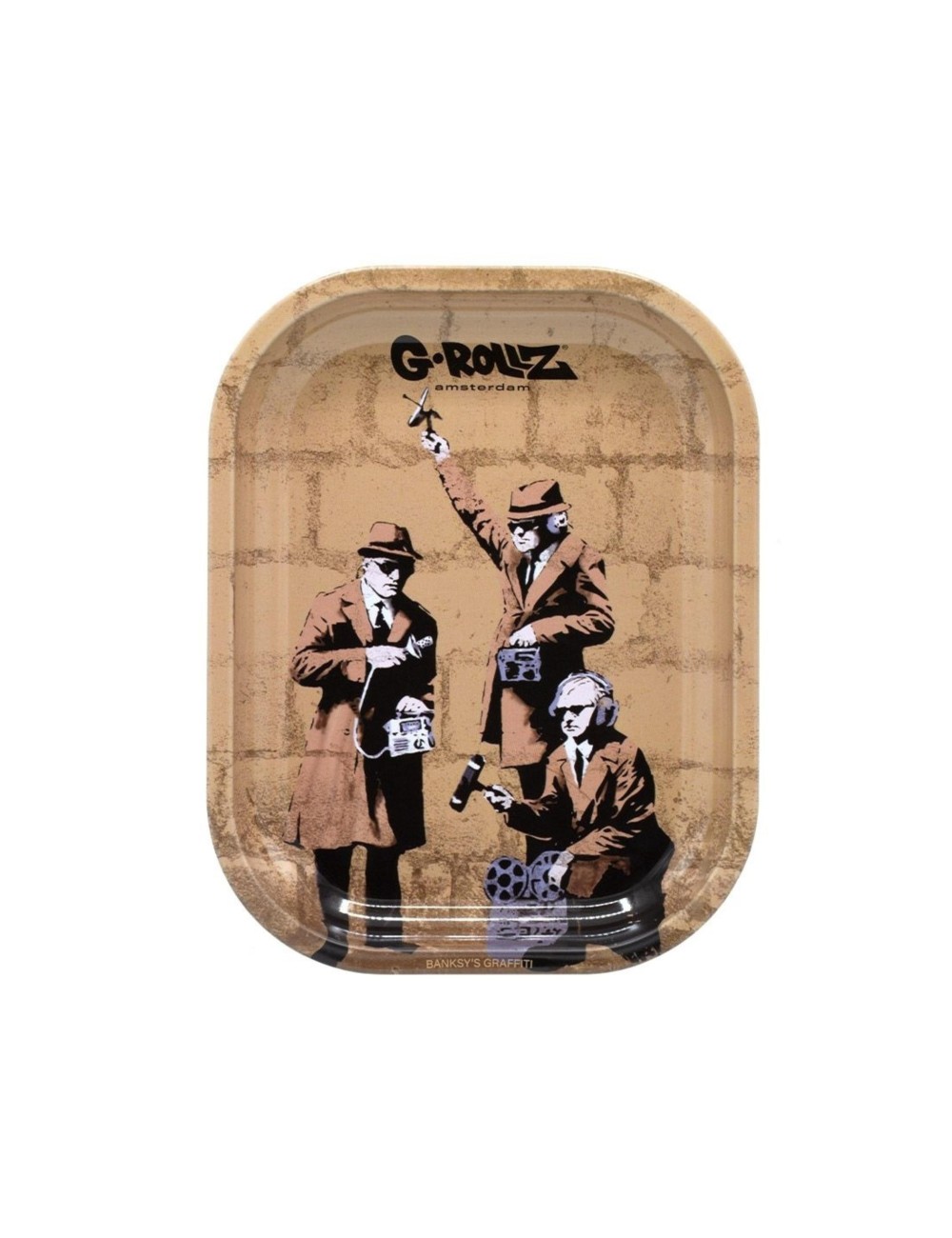 Banksy "Spy Booth" Tray 14cm x 18cm