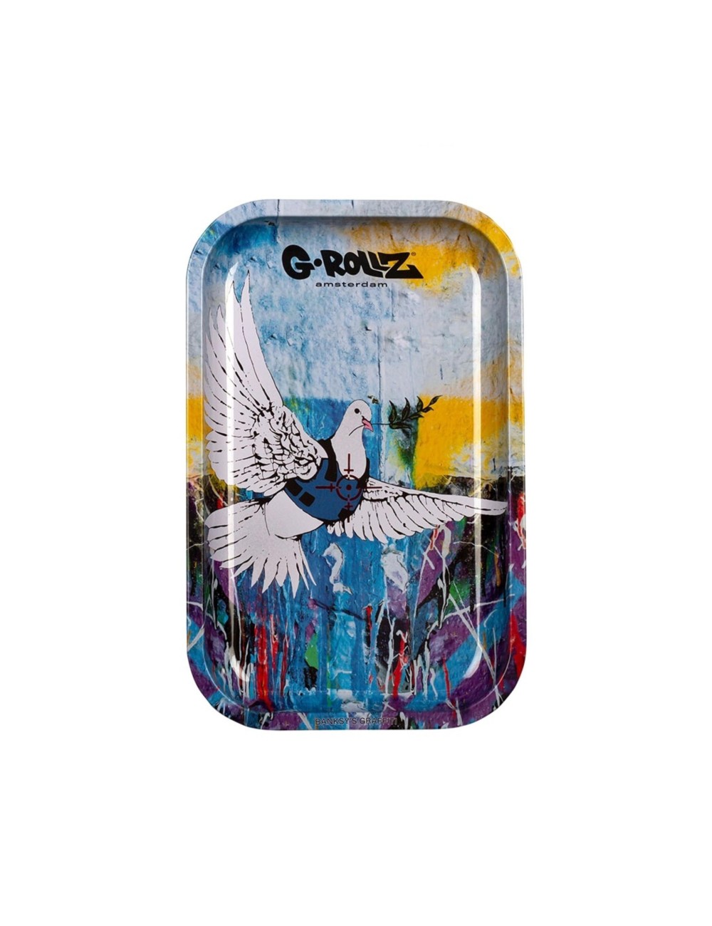 Banksy "Bulletproof Dove" Tray 27.5cm x 17.5cm