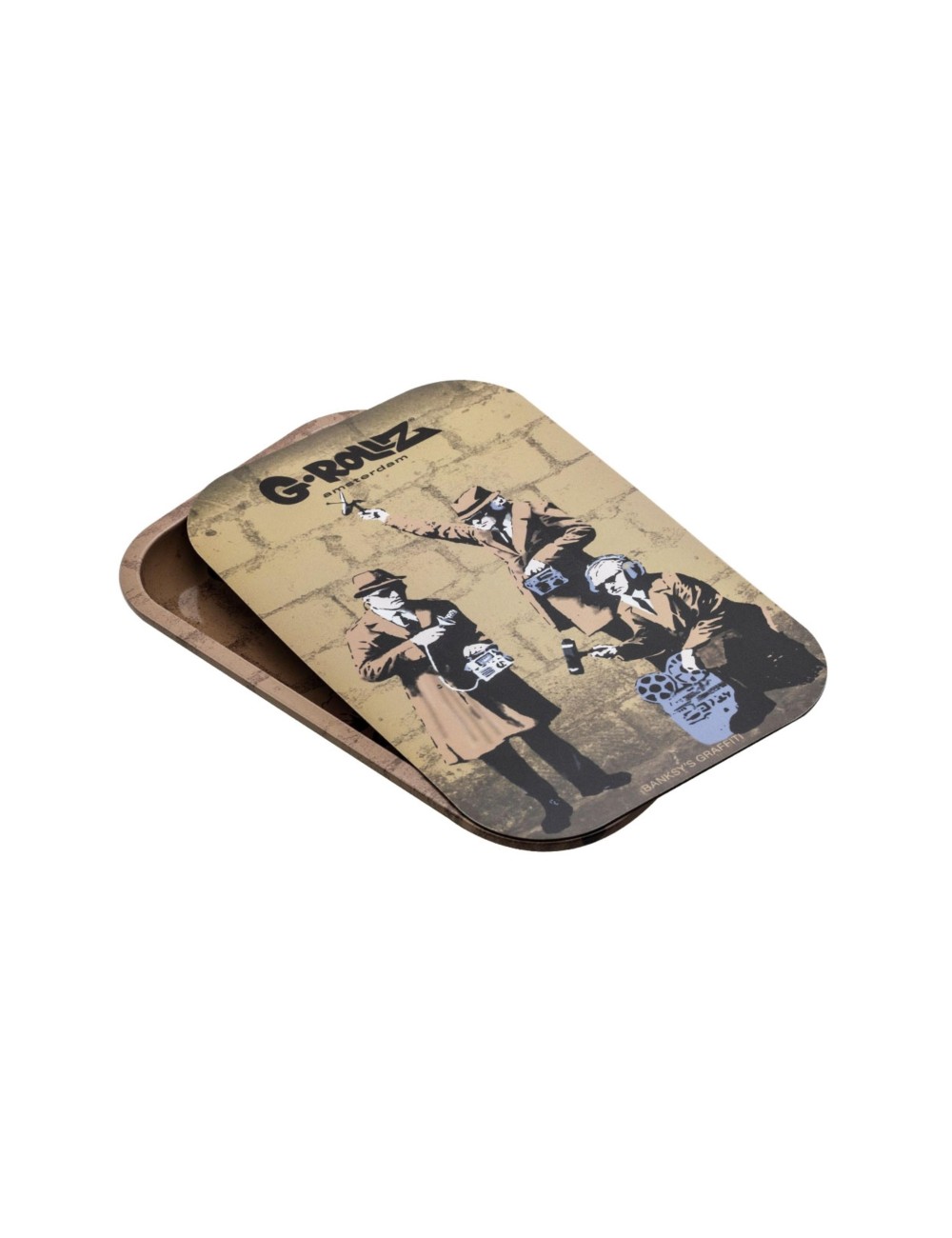 Banksy "Spy Booth" Tray Cover 27.5cm x 17.5cm