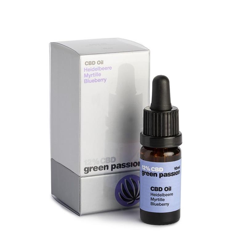 Green Passion - CBD Öl Heidelbeere (10ml/12%) KC Import