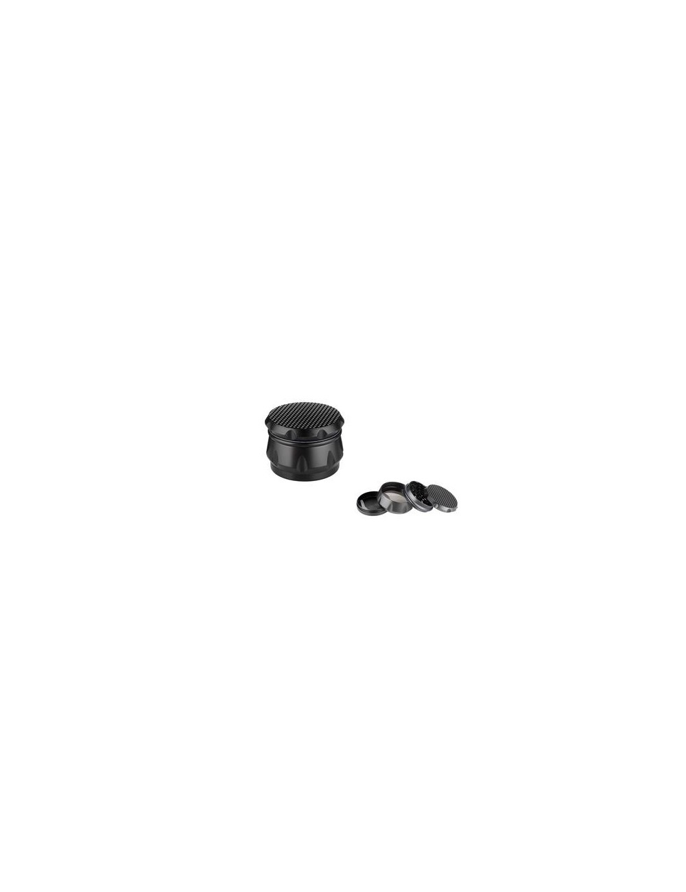 Alu Grinder 4-piece 63mm Schwarz