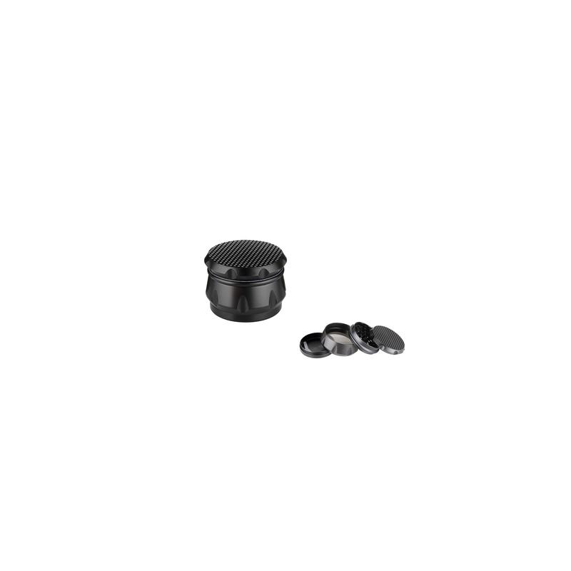 Alu Grinder 4-piece 63mm Schwarz