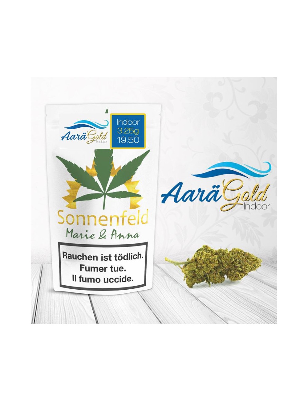 Sonnenfeld CBD - Aarä Gold - Indoor (CHF 19.50/3.25g)