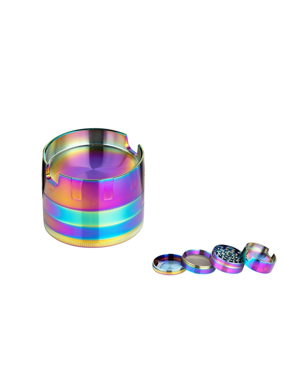 Alu Grinder 4-teilig 48mm Rainbow