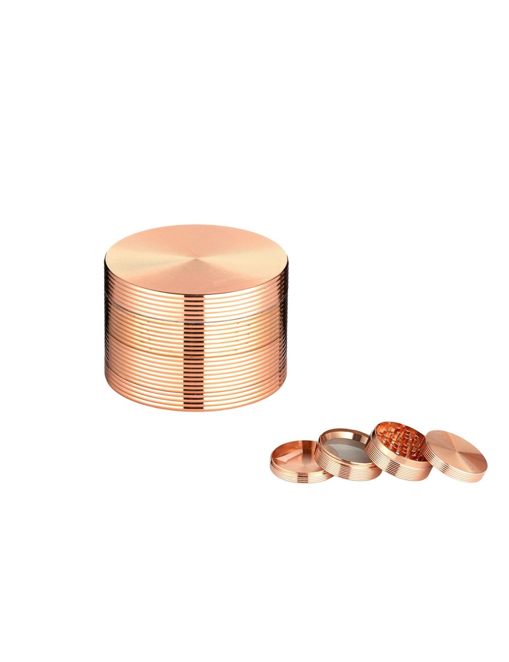 Alu Grinder 4-piece 61mm Rosegold