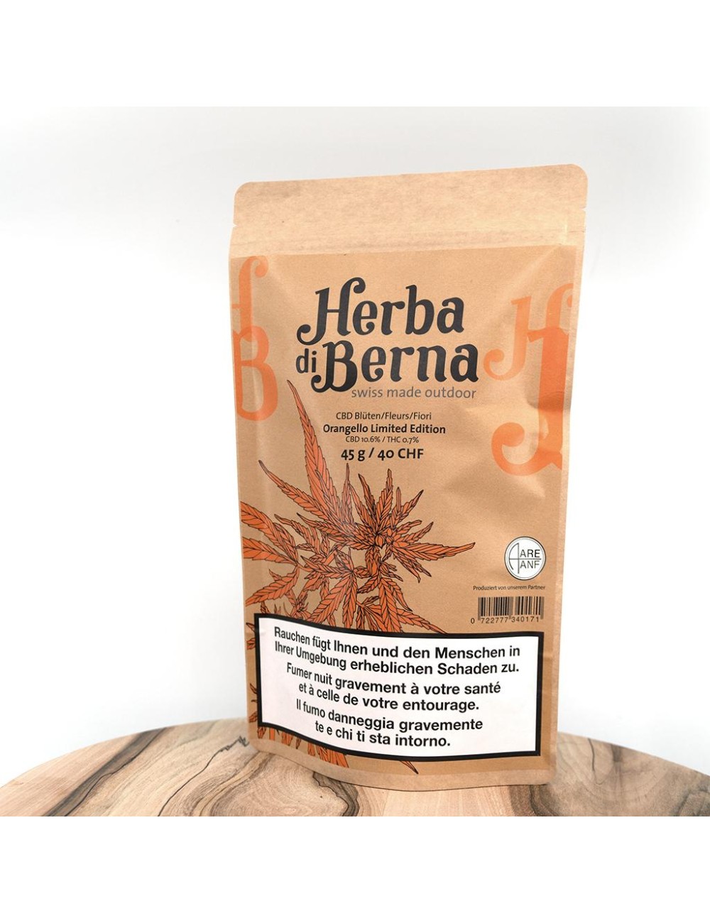 Herba di Berna - Orangello Outdoor (CHF 40.00/45g)