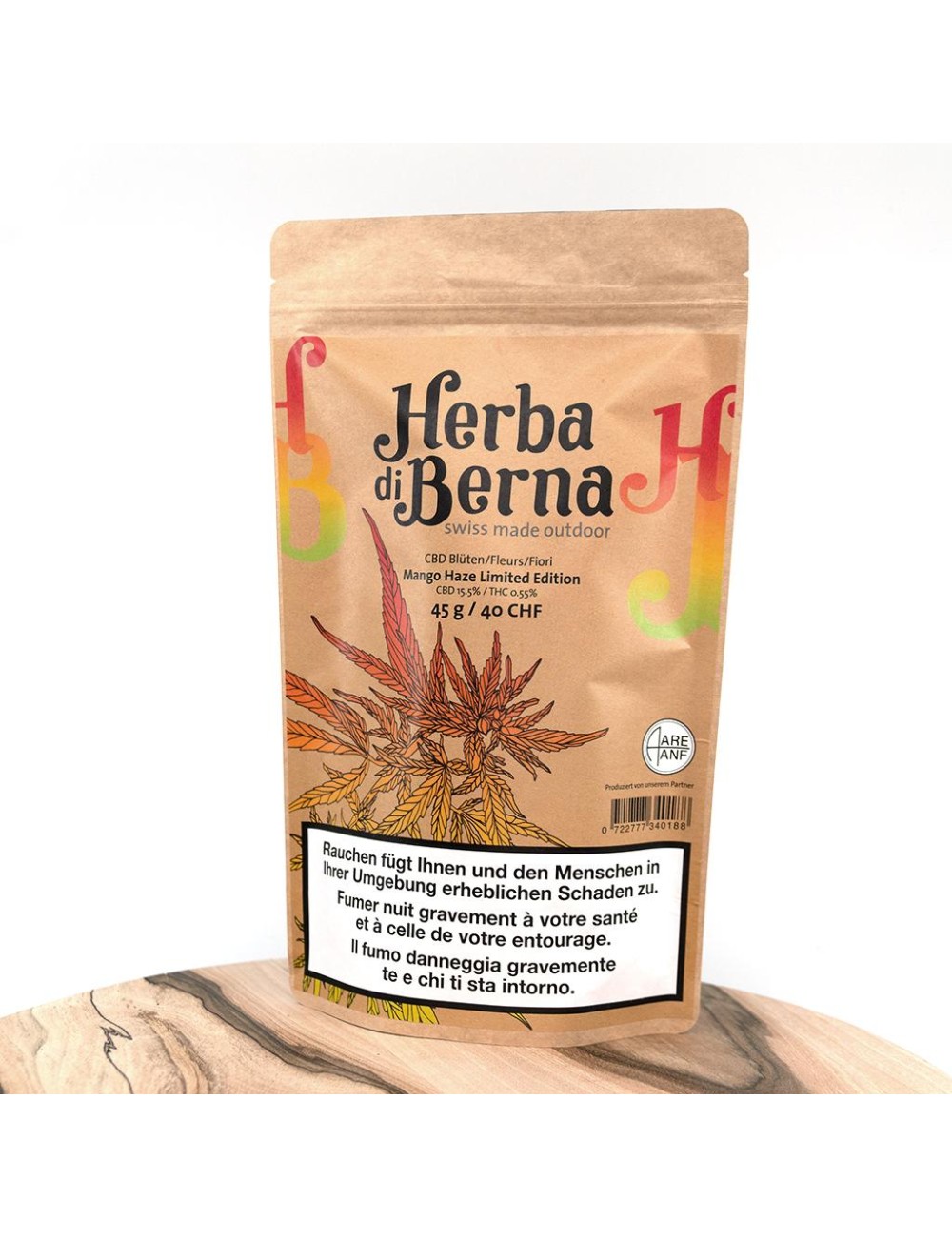 Herba di Berna - Mango Haze Outdoor (CHF 40.00/45g)