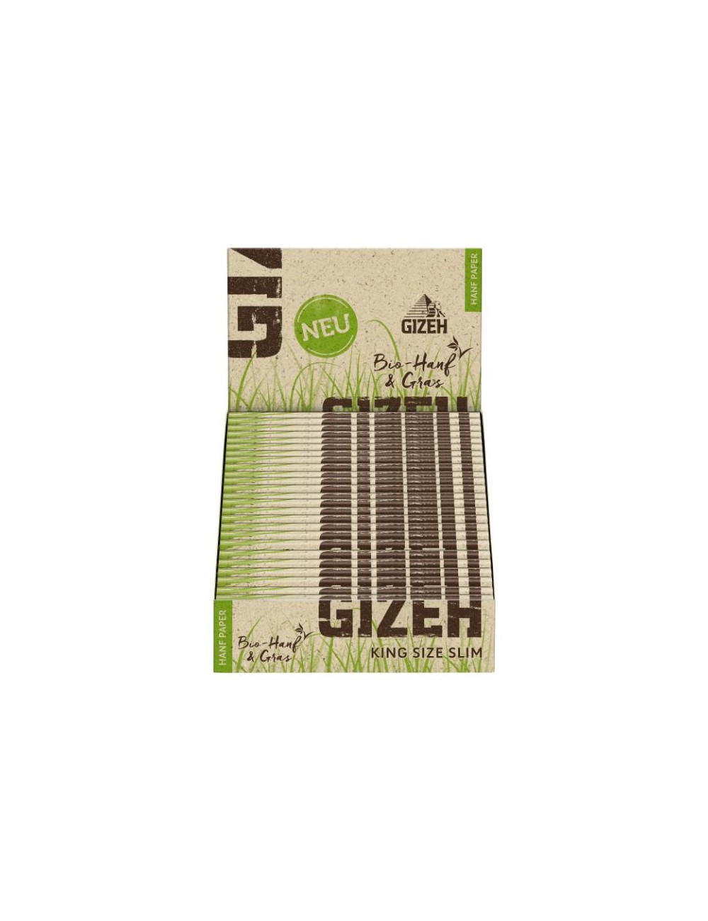 GIZEH Hanf & Fett King Size Slim (25 Stk.)