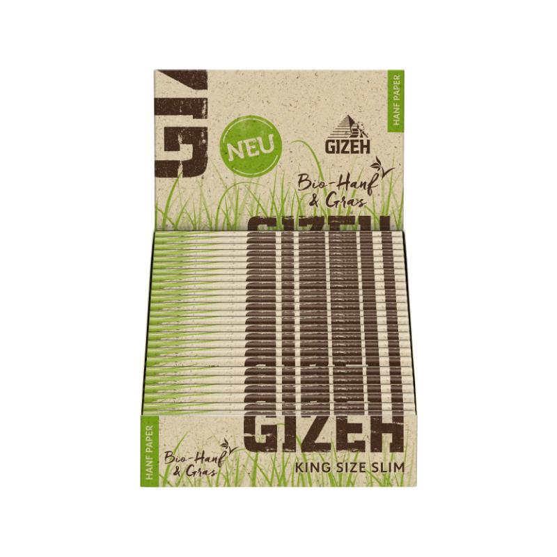 GIZEH Hanf & Gras King Size Slim (25 pcs.)