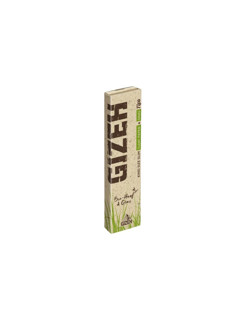 GIZEH Hanf & Fett King Size Slim + Tips (24 Stk.)