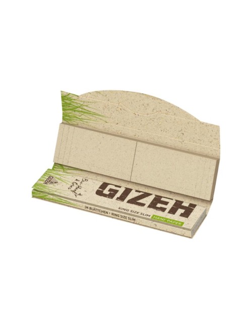 GIZEH Hanf & Gras King Size Slim + Tips (24 pcs.)