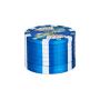 Alu Grinder 3-pièces 40mm Poker Chips Bleu