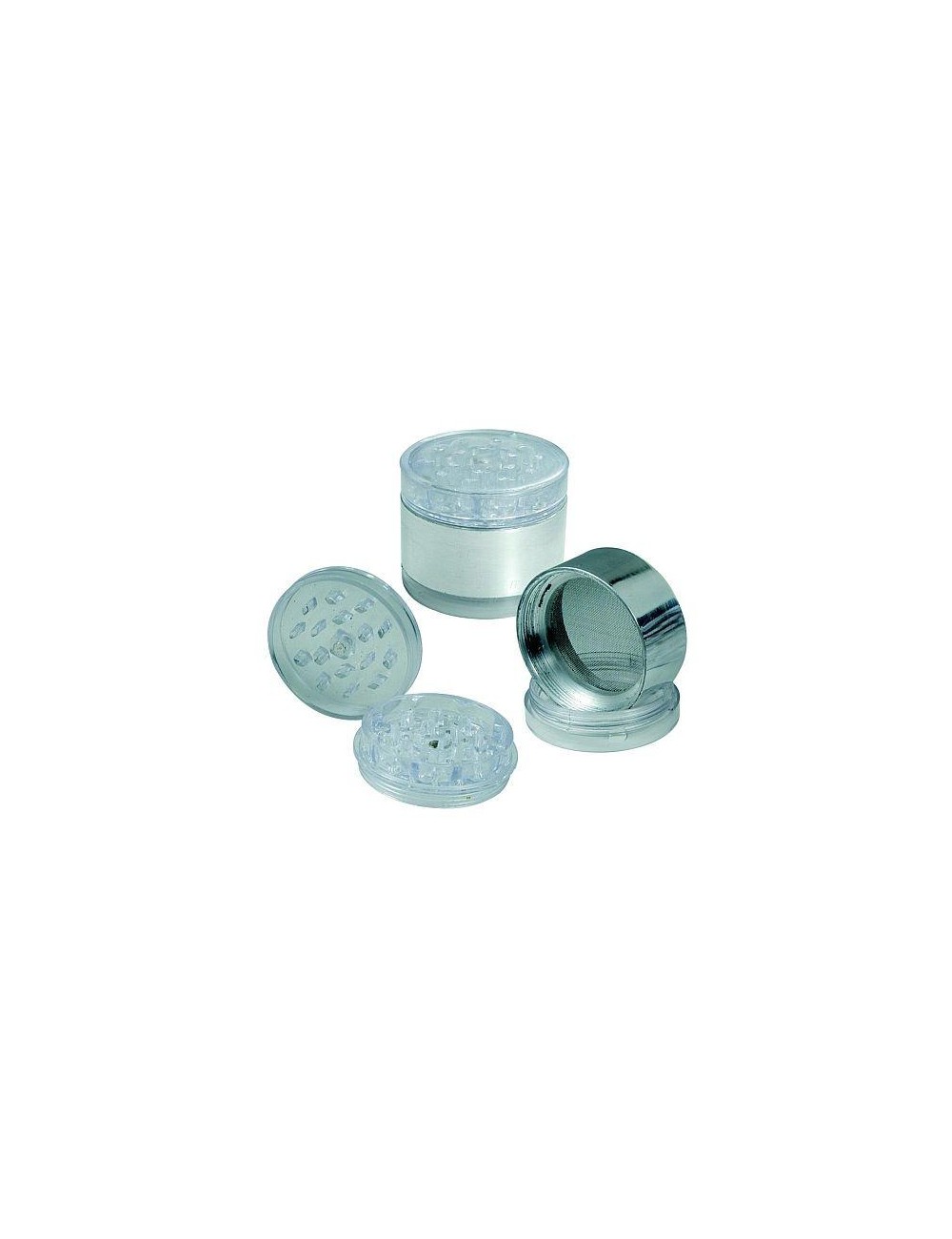 Acryl Grinder 4-piece 55mm - Mixed Colors
