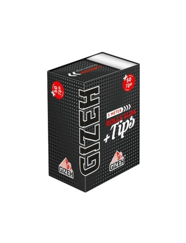 GIZEH Black Rolls + Tips (20 Stk.)