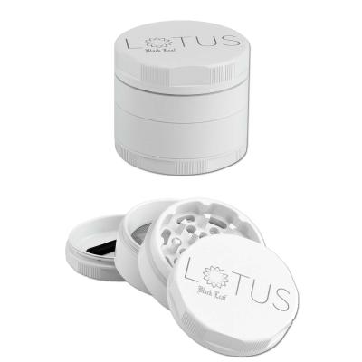 Lotus Grinder Céramique 4-pièces 63mm - Blanc