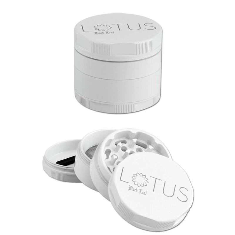 Lotus Keramik Grinder 4-teilig 63mm - Weiß