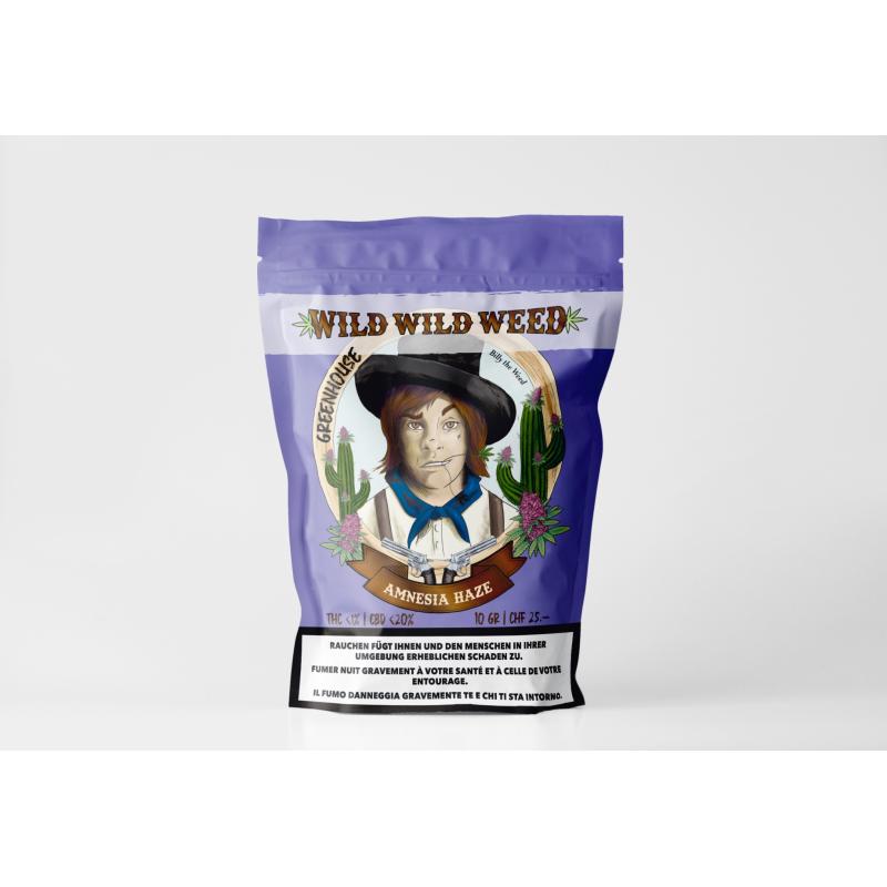 Wild Wild Weed - Amnesia Haze (CHF 25.00/10g)