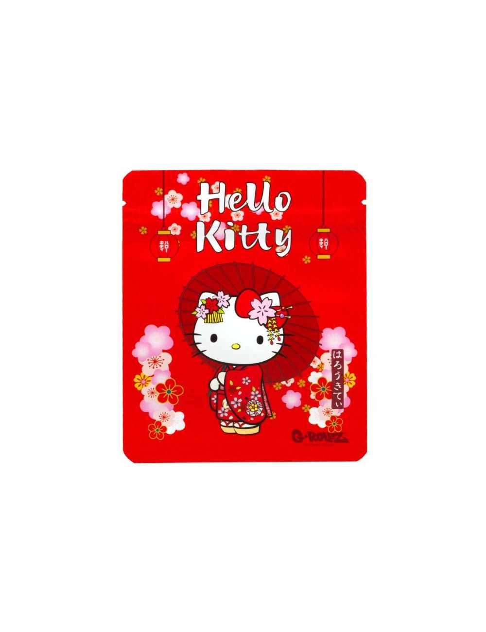 Hello Kitty Bag - Kimono Red (10cm x 12.5cm)