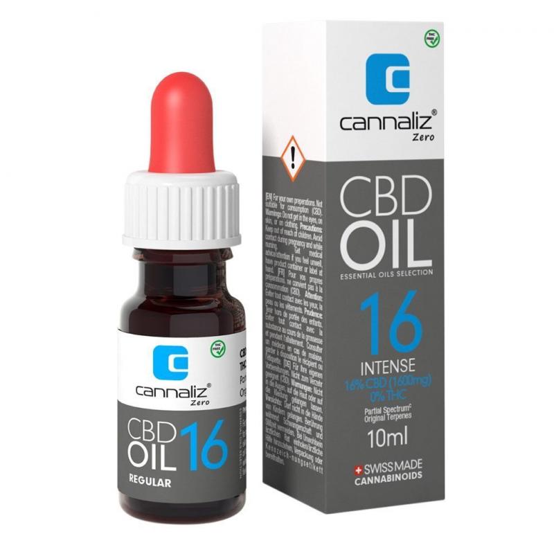 Huile CBD 16% THC 0% - Cannaliz
