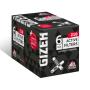 GIZEH Filtre à charbon actif 6mm Box (210 pcs.) + Gratuit Rolls 5m