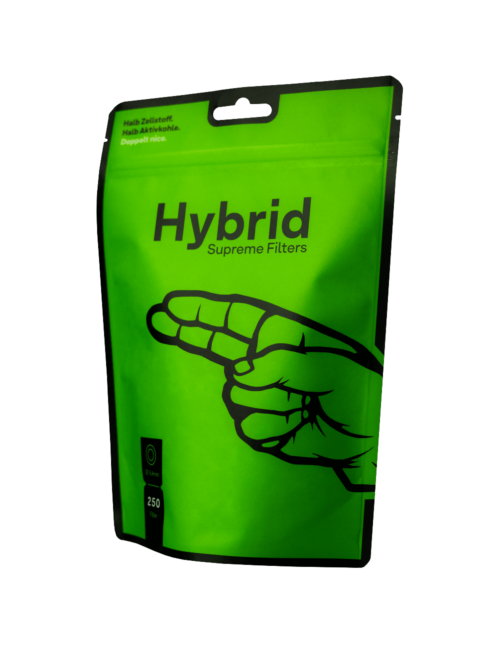 Hybrid Supreme Aktivkohlefilter - 6.4mm (250er sachets)