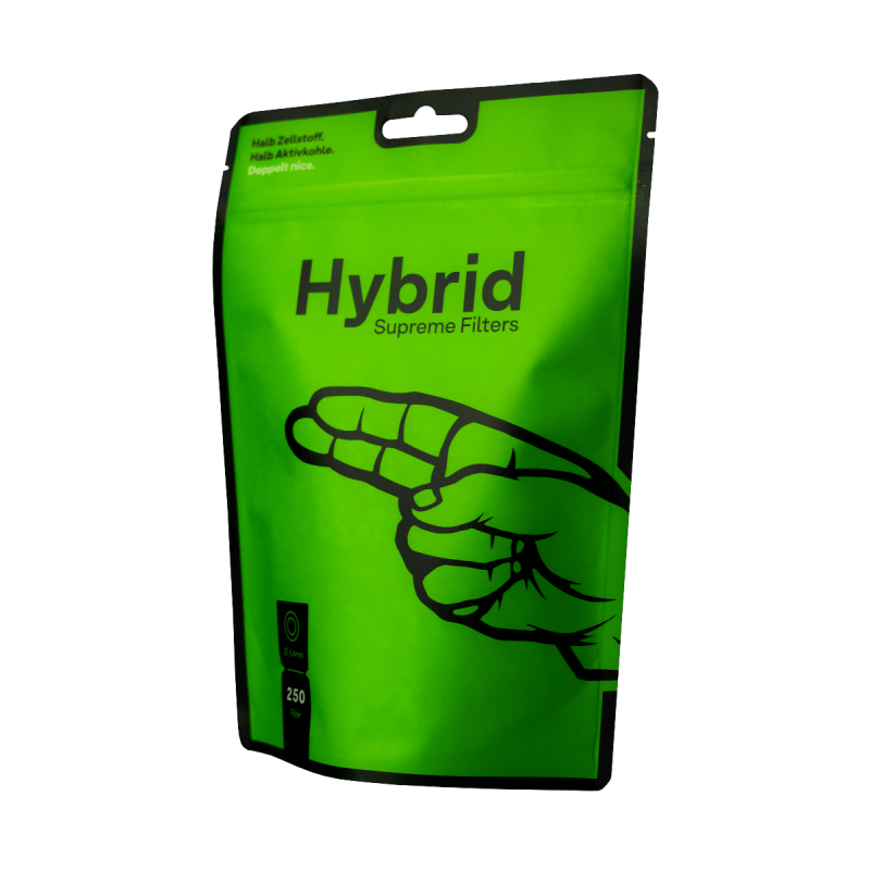 Hybrid Supreme Aktivkohlefilter - 6.4mm (250er sachets)