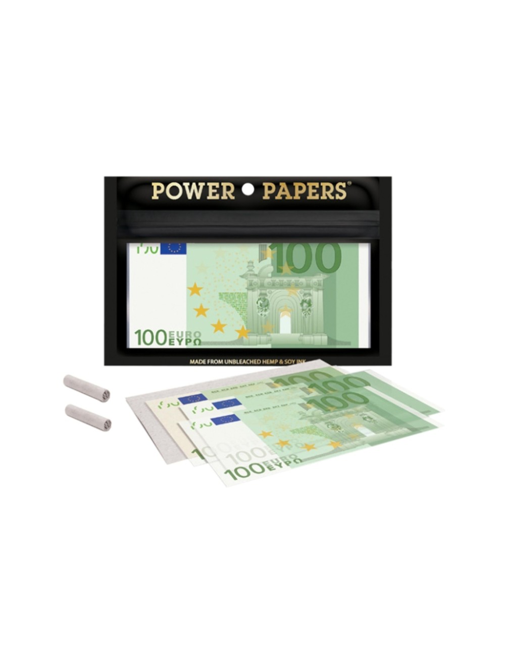 Power Papers - Euro - KS + Tips (1 x 12 Leaves)