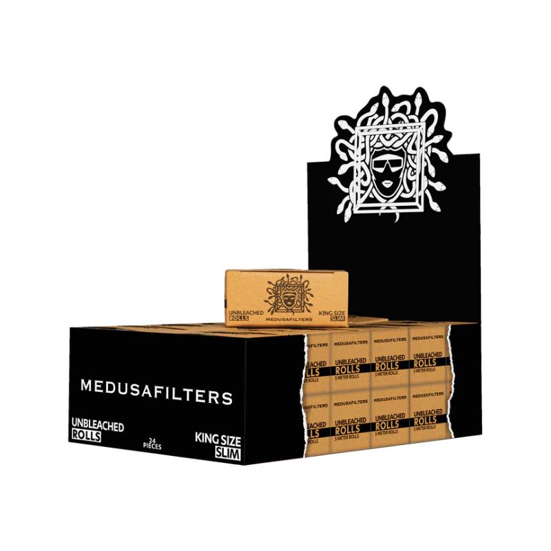 Medusa - King size Rolls - Unbleached (24 pcs.)