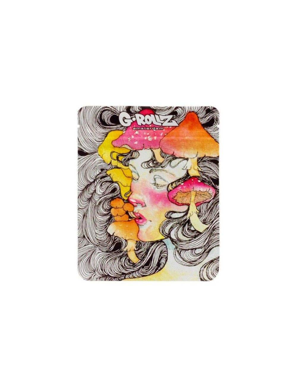G-Rollz Bag - Mushroom Lady (10cm x 12.5cm)