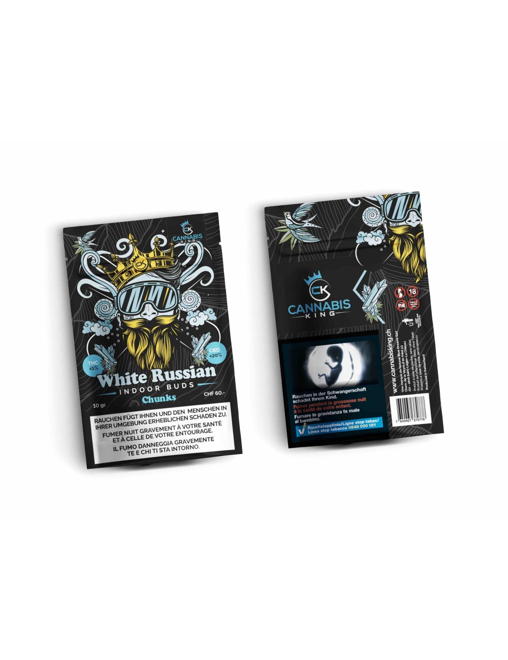 CK - White Russian Chunks (CHF 60.00/10g)