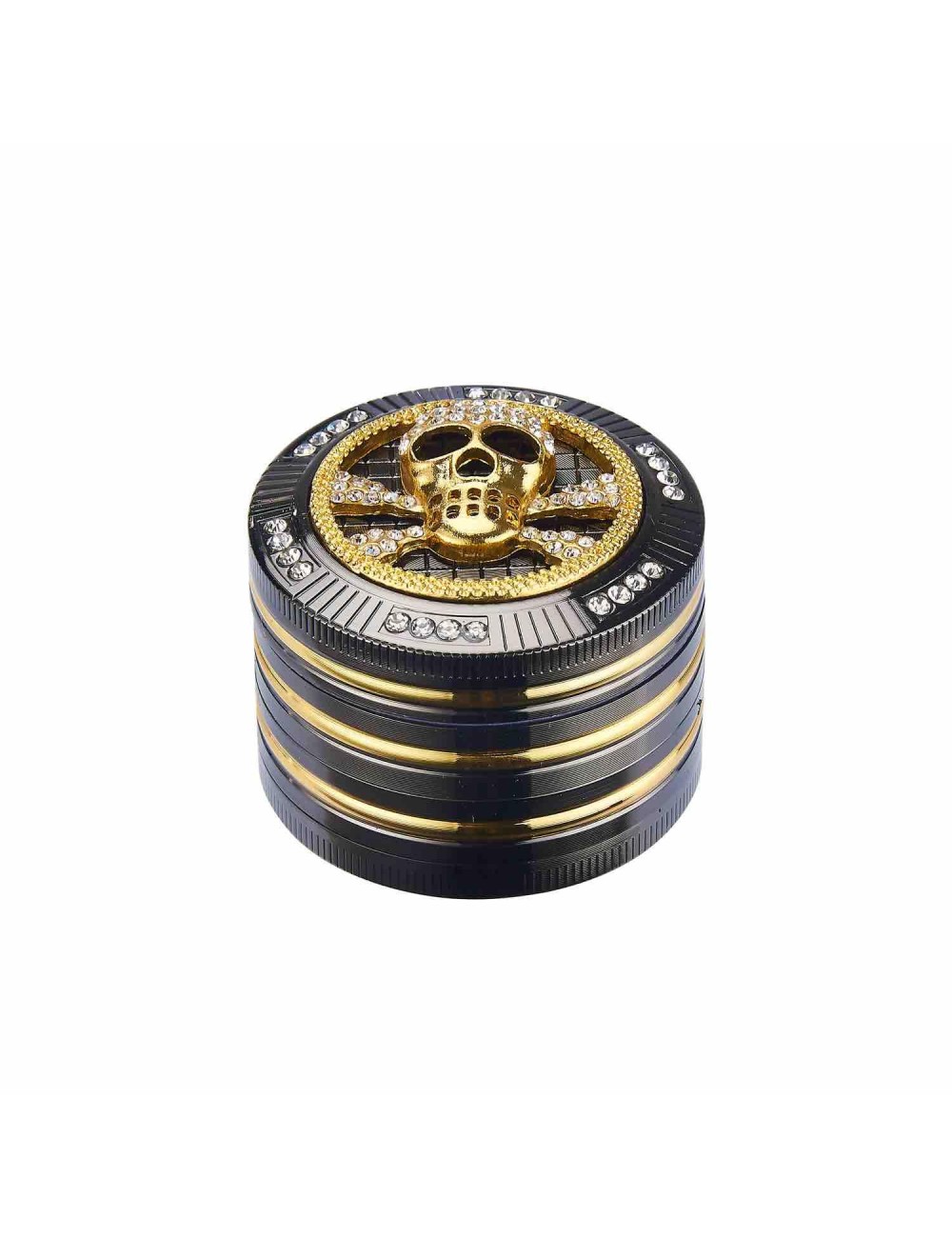 Grinder Bling Bling Skull 4-teilig 50mm