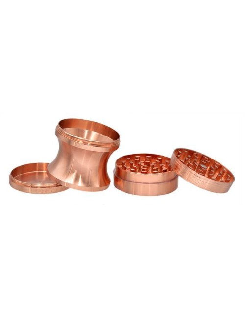 Grinder Metall Or Rose 4-pièces 52mm