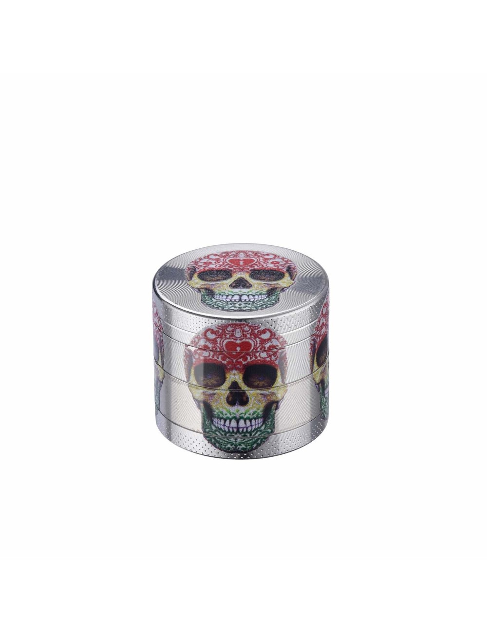 Grinder Mini Skull 4-pièces 40mm Rouge