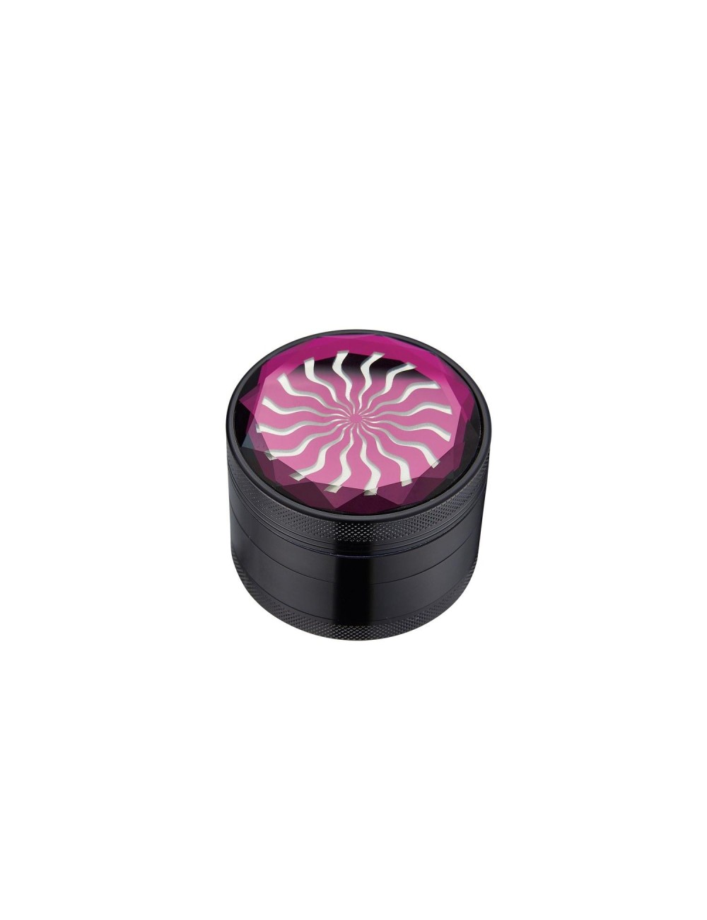 Grinder Precious Stone 4-pièces 63mm Violett