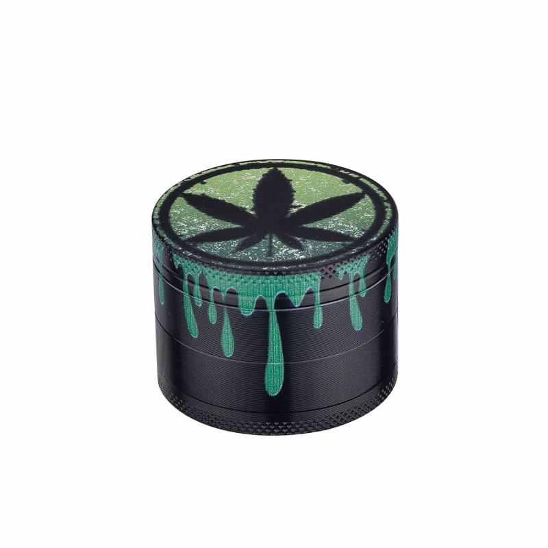 Grinder Dripping Leaf Paint 4-piece 50mm Grün