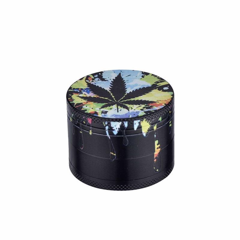 Grinder Dripping Leaf Paint 4-teilig 50mm Farbig