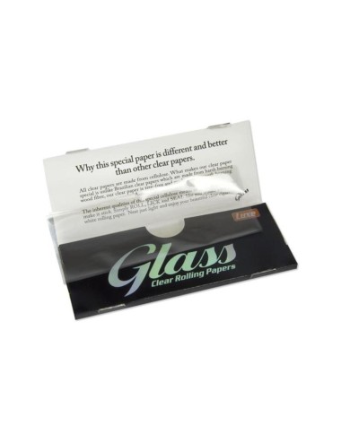 Glass - Clear Rolling Papers KS (1 x 40 Leaves)