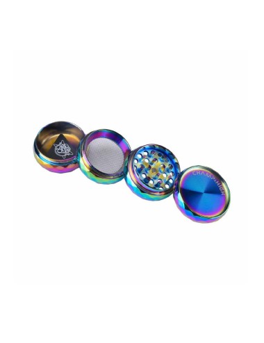 Rainbow Diamond 4-piece grinder 50mm