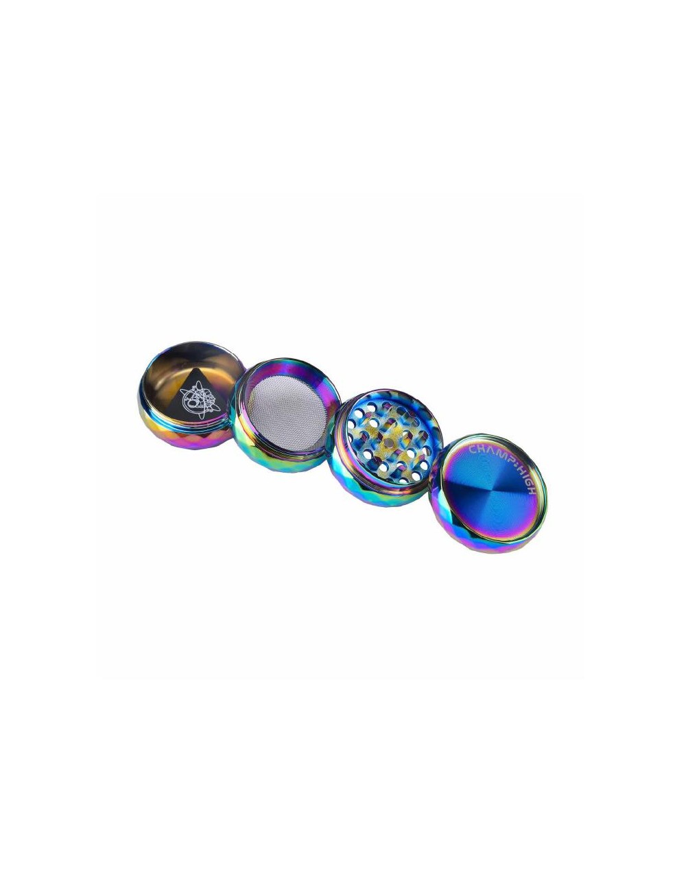 Rainbow Diamond 4-piece grinder 50mm