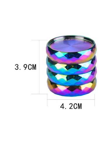 Grinder Rainbow Diamond 4-pièces 50mm