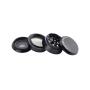 Grinder Matt Black 4-piece 60mm