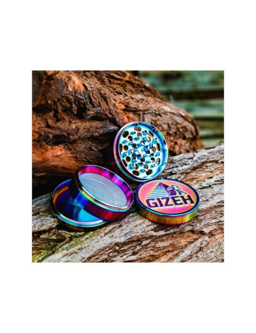 GIZEH Alu Grinder 4-pièces - ICY (60mm)