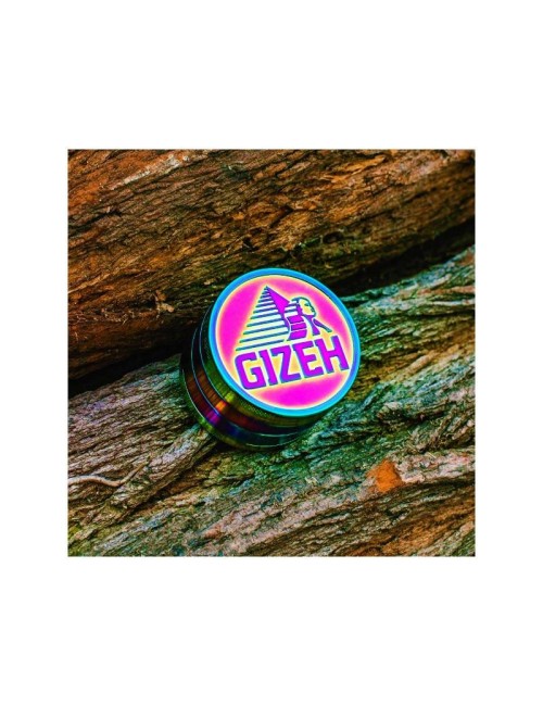 GIZEH Alu Grinder 4-pièces - ICY (60mm)