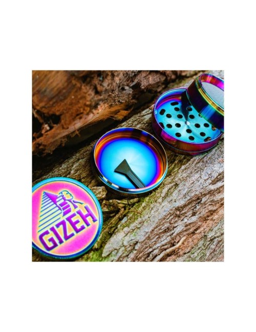 GIZEH Alu Grinder 4-piece - ICY (60mm)