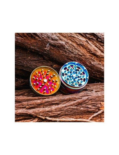 GIZEH Alu Grinder 4-pièces - ICY (60mm)