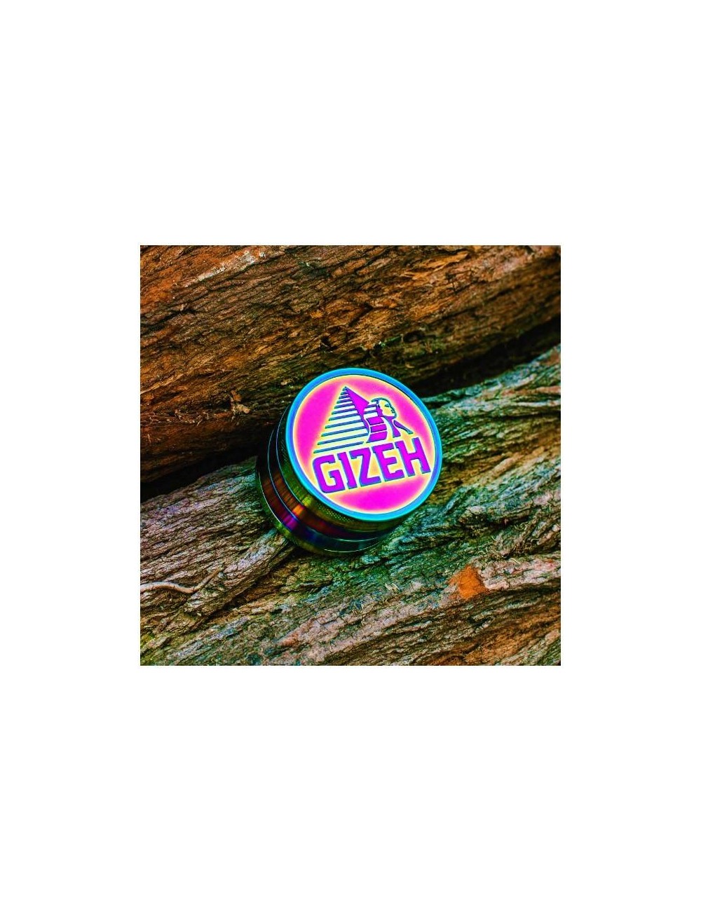 GIZEH Alu Grinder 4-teilig - ICY (50mm)